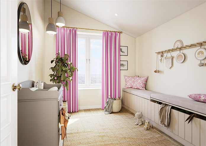 The British Stripe Co. Henry, Notting Hill No.1 - Made to Measure Curtains - Image 7